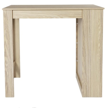 Table de bar avec étagère Beige Home Deco Factory