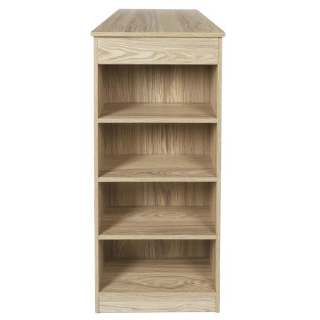 Table de bar avec étagère Beige Home Deco Factory