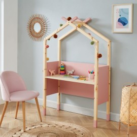 Bureau enfant évolutif Rose Laïba Kids 2