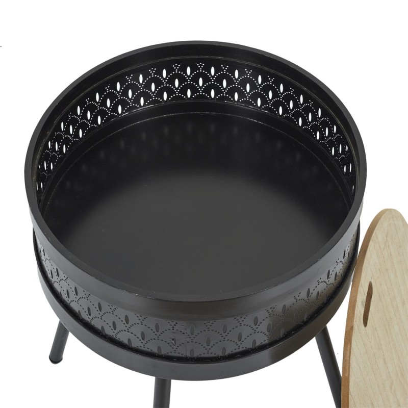 Table d'appoint Mirage Noir - Home Deco Factory