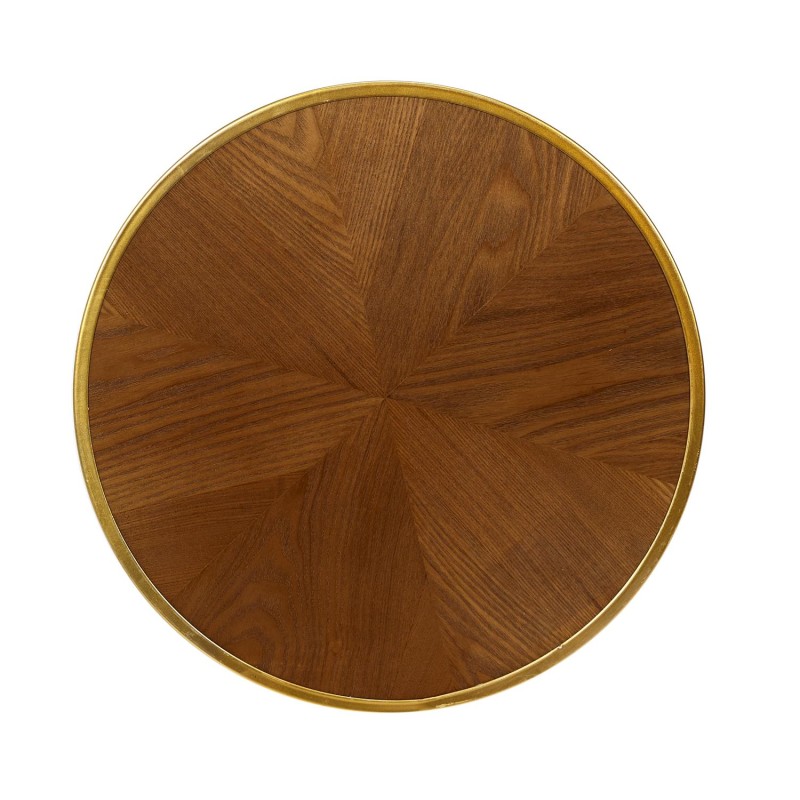 Lot de 2 tables gigogne Felix Marron Home Deco Factory