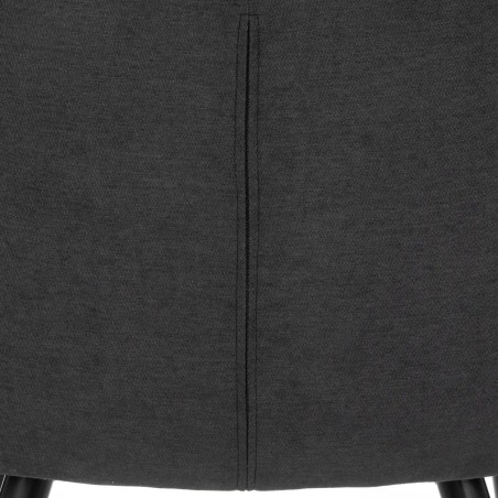 Fauteuil De Diner Visoca Noir Atmosphera