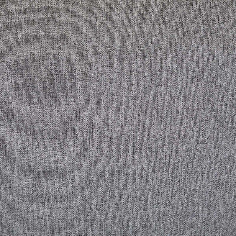 Chaise De Table En Tissu Gris Clair - Atmosphera