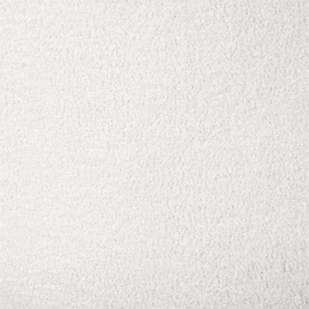 Fauteuil bouclette Hella Blanc Home Deco Factory