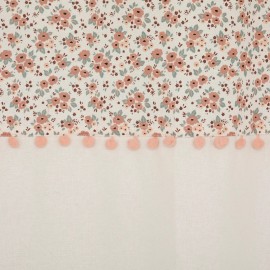 Rideau Enfant Blanc Avec Fleurs 140x260 Atmosphera For Kids 2