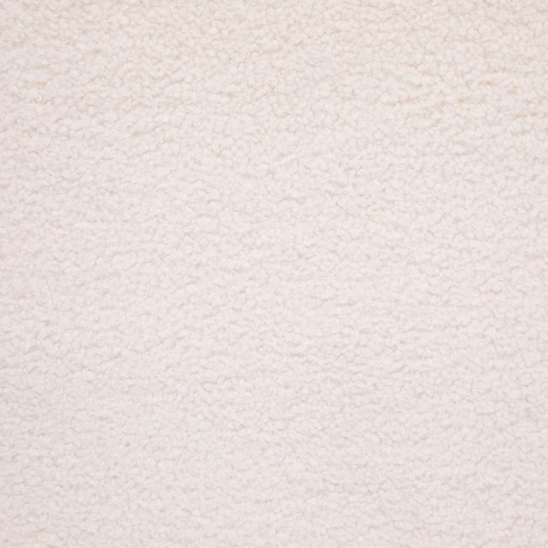 Chaise De Table Bouclette Slano Blanc - Atmosphera