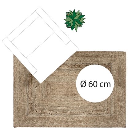 Tapis en Jute Naturel 120x170 - Atmosphera
