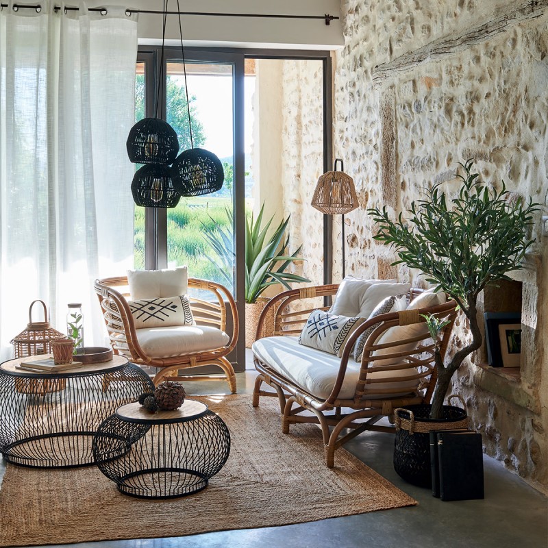 Tapis en Jute Naturel 120x170 - Atmosphera