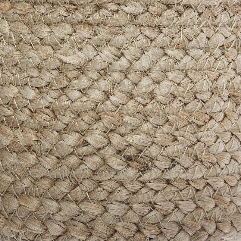 Lot De 3 paniers jute Jackson Blanc - Atmosphera