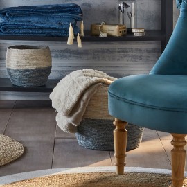 Plaid En Fourrure Four Manoir 120x160 Blanc Atmosphera 2