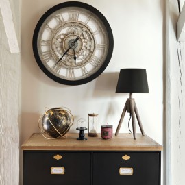 Globe Arcade Flower D21 Noir Atmosphera 2