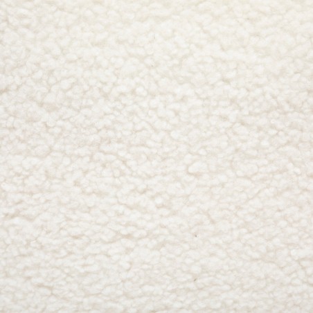 Fauteuil Romi Bouclette Blanc Atmosphera