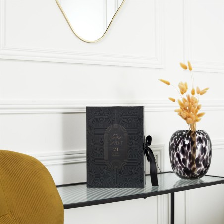 Calendrier D'Avent 24 bougies Noir Home Deco Factory