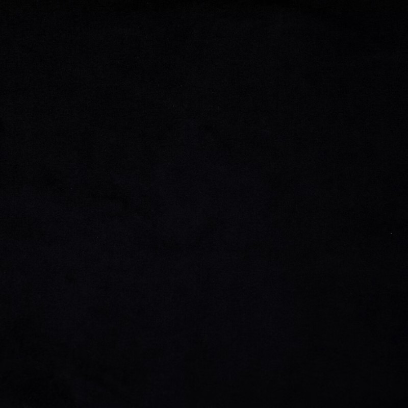 Chaise De Table Velours Noir Blanc Atmosphera