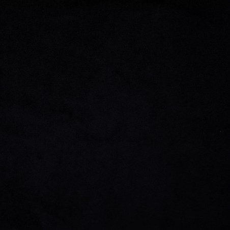 Chaise De Table Velours Noir Blanc Atmosphera