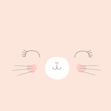 Parure de lit chat 140 x 200 Atmosphera