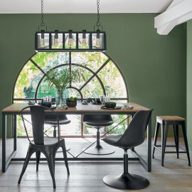 Chaise De Table Ajustable Aiko Noire - Atmosphera 2