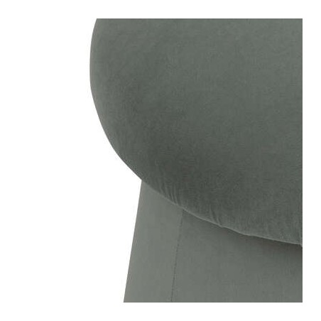 Pouf Champignon En Velours Noa Vert Céladon Atmosphera