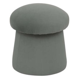 Pouf Champignon En Velours Noa Vert Céladon Atmosphera