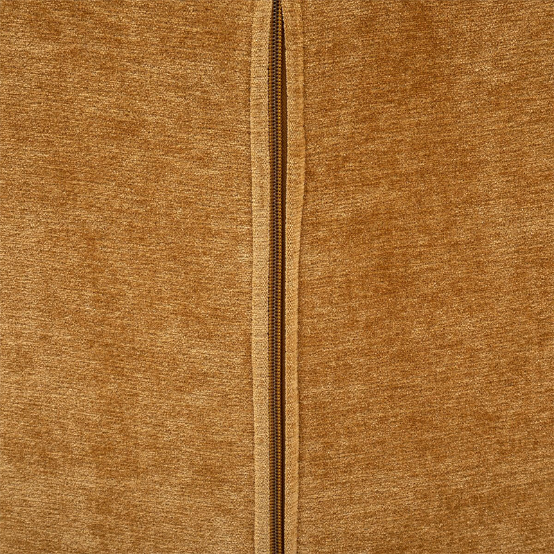 Fauteuil Pivotant En Velours Edith Ocre Atmosphera