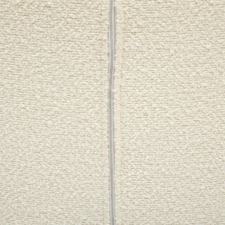 Fauteuil Pivotant En Velours Edith Blanc Atmosphera