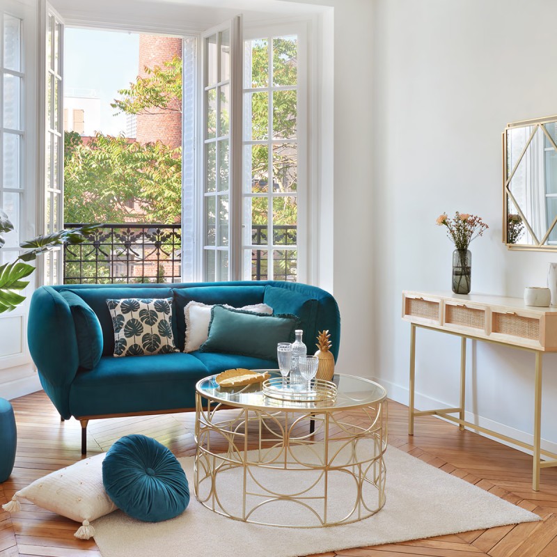 Tapis De Salon Reflet Joanne 120x170 Ivoire Atmosphera