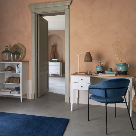 Tapis De Salon Reflet Joanne 120x170 Bleu Encre Atmosphera