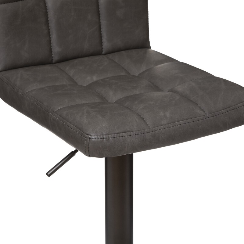 Chaise De Bar Haute Delek Gris Atmosphera