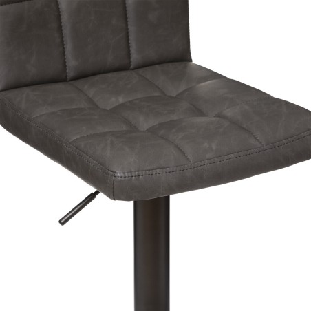 Chaise De Bar Haute Delek Gris Atmosphera