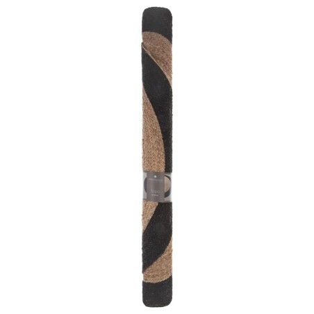 Tapis Rond À Bordure D120 Jute Noir Atmosphera