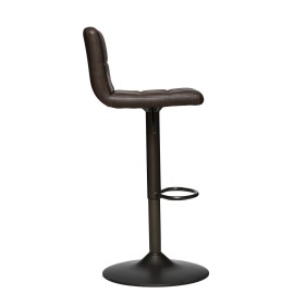 Chaise De Bar Haute Delek Marron Atmosphera 2
