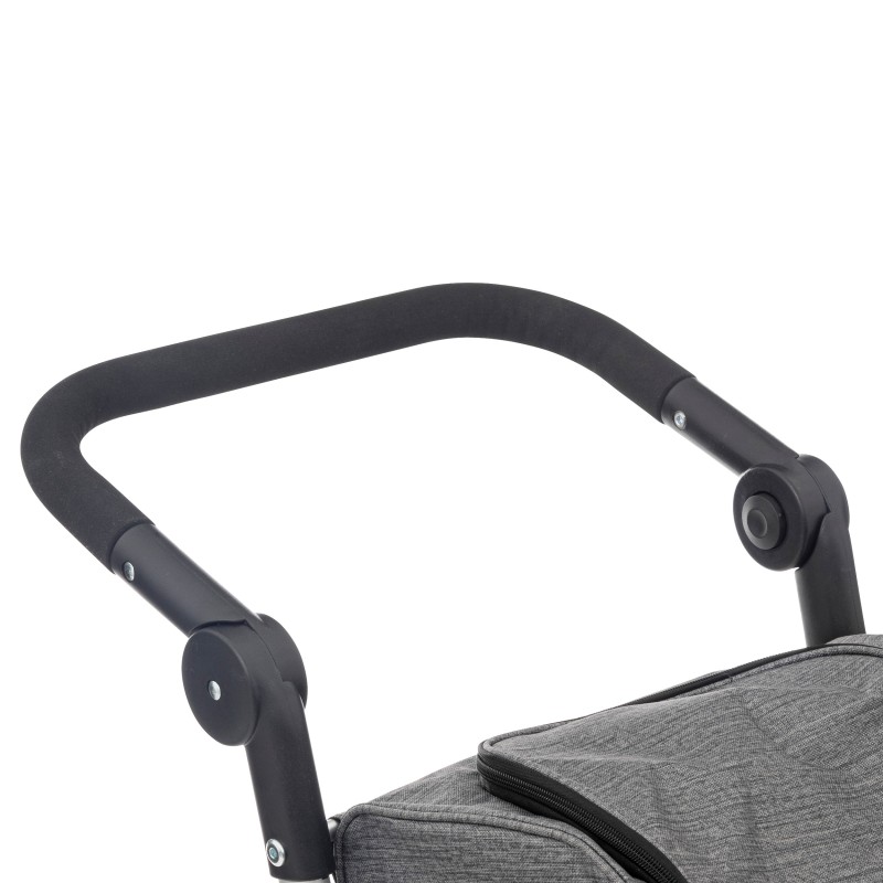 Chariot de marché 4 roues Gris Five