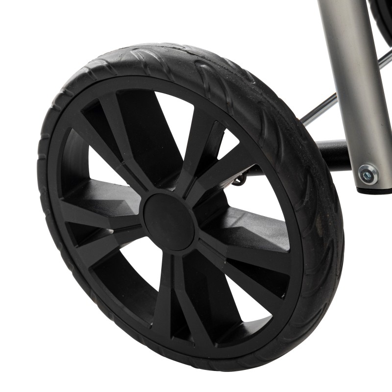 Chariot de marché 4 roues Gris Five