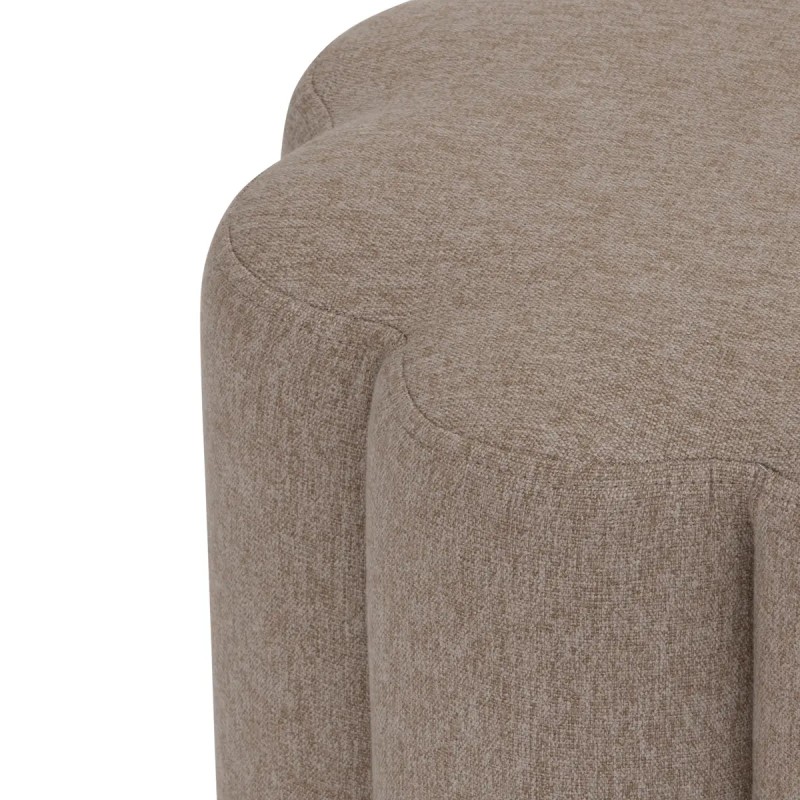 Pouf The floral Collection Beige - Atmosphera