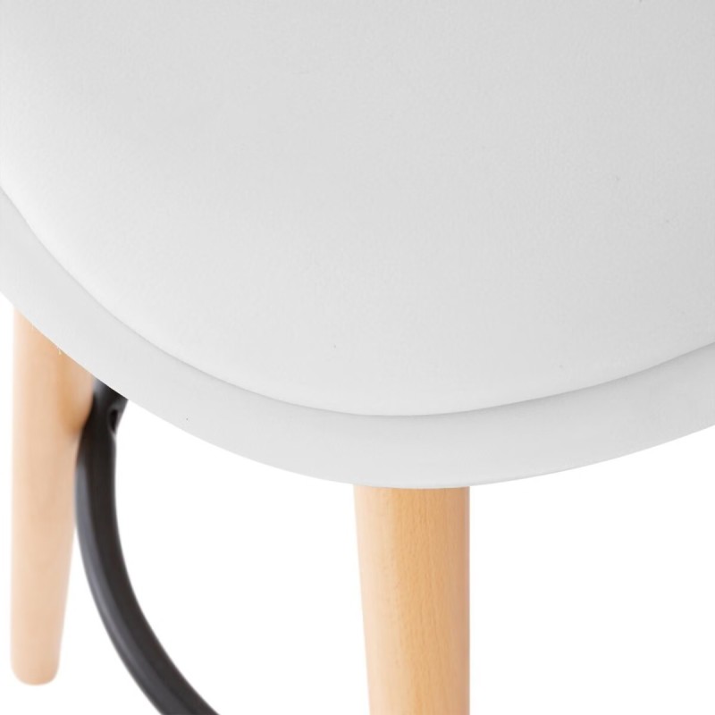 Tabouret De Bar Maxon Blanc - Atmosphera