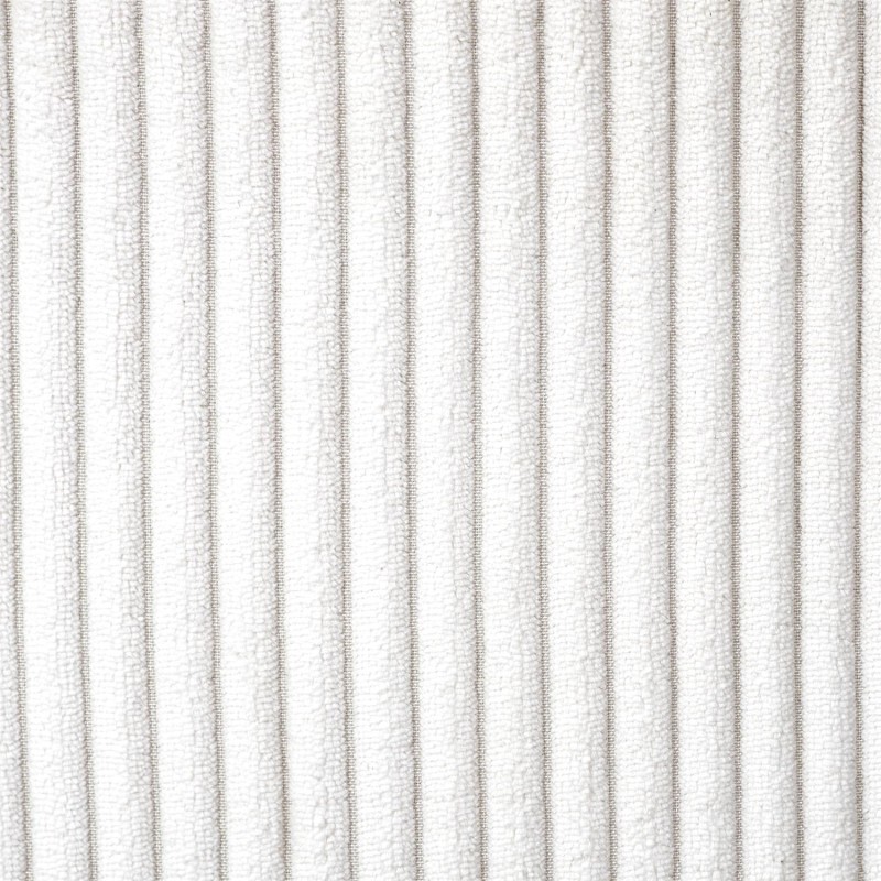 Fauteuil De Salon Côtelé Scott Beige - Home Deco Factory