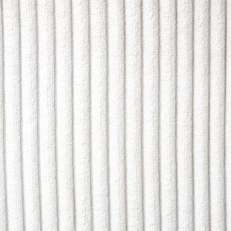 Fauteuil De Salon Côtelé Scott Beige - Home Deco Factory