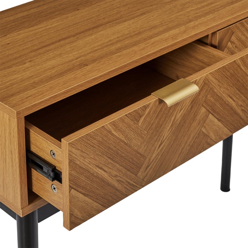 Console En Bois Felix Marron - Home Deco Factory
