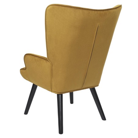 Fauteuil De Salon Giulia Jaune - Home Deco Factory