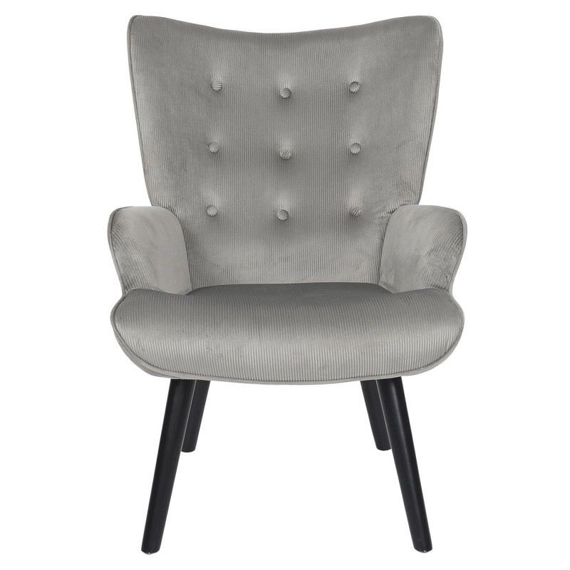 Fauteuil De Salon Giulia Gris - Home Deco Factory