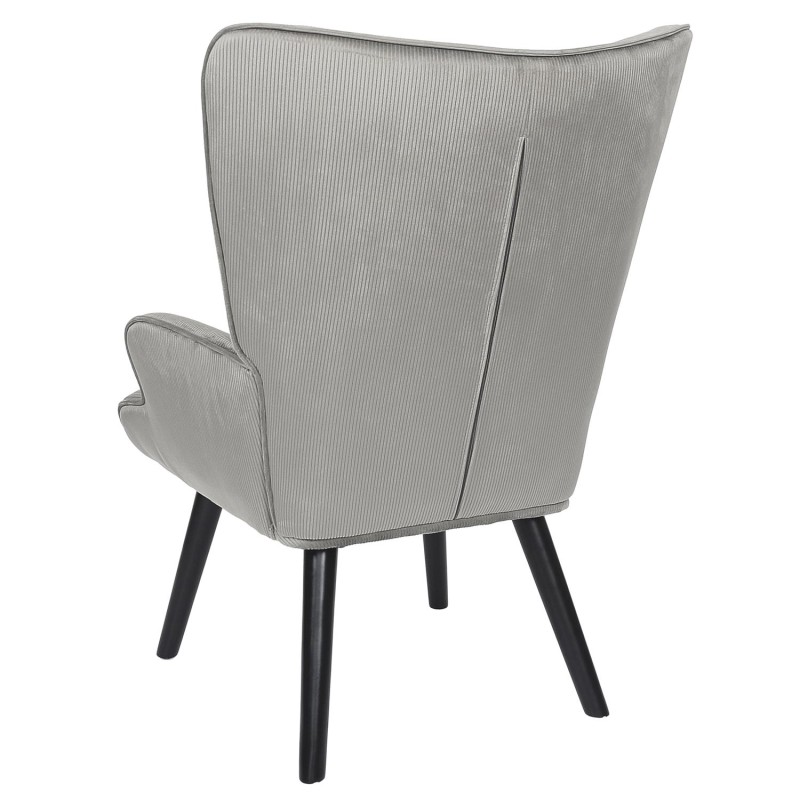 Fauteuil De Salon Giulia Gris - Home Deco Factory