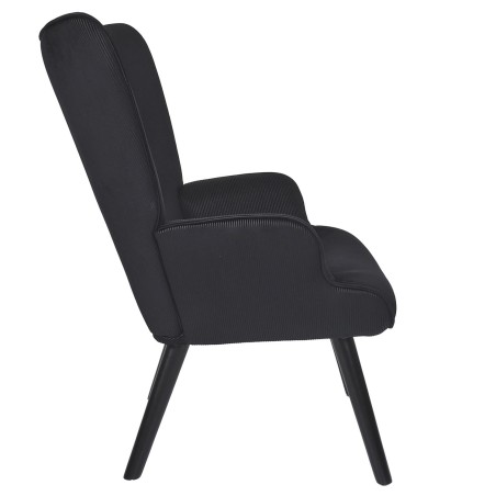 Fauteuil De Salon Giulia Noir - Home Deco Factory