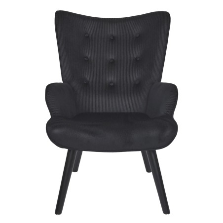 Fauteuil De Salon Giulia Noir - Home Deco Factory