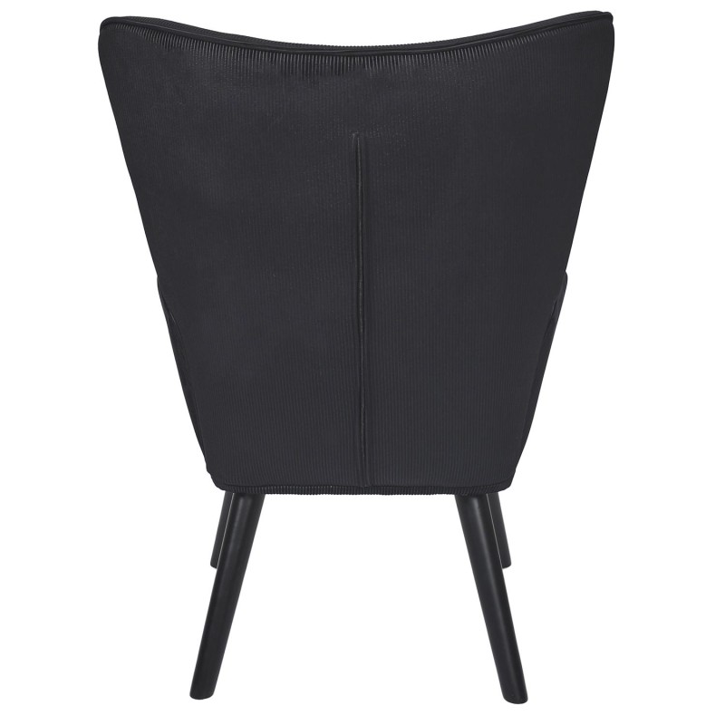 Fauteuil De Salon Giulia Noir - Home Deco Factory