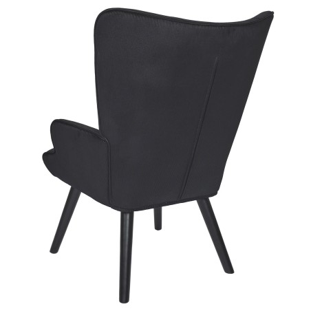 Fauteuil De Salon Giulia Noir - Home Deco Factory