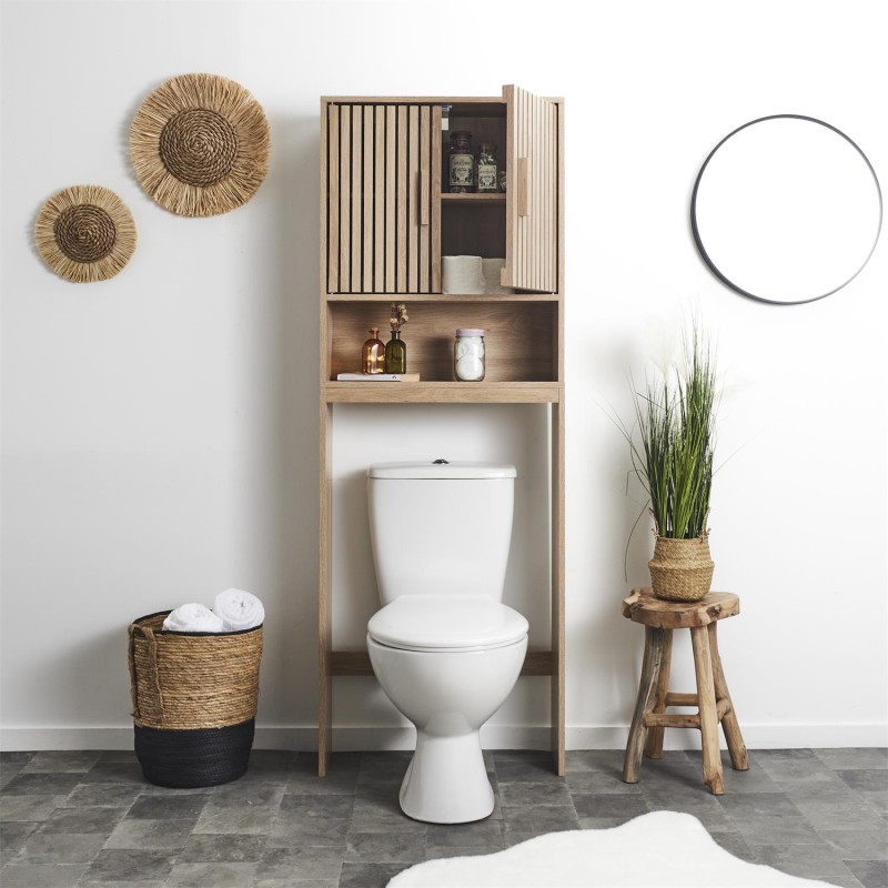 Meuble WC Klaus Marron - Home Deco Factory