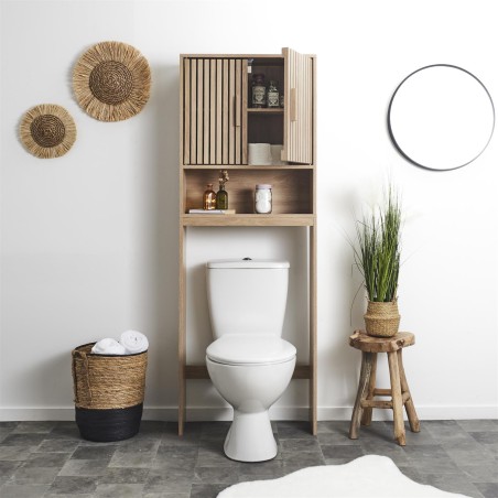 Meuble WC Klaus Marron - Home Deco Factory