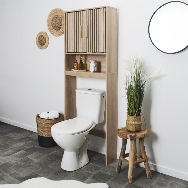 Meuble WC Klaus Marron - Home Deco Factory