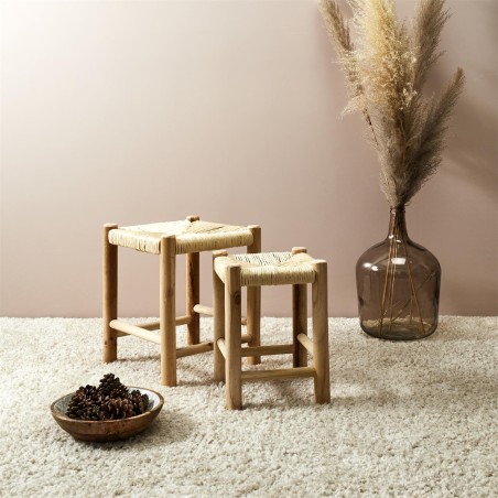 Lot De 2 Tabourets Gigognes Hamram - Home Deco Factory