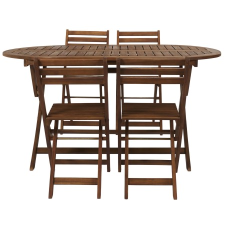 Table de jardin et 4 chaises Halong - Home Deco Factory